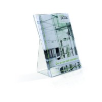 Durable Literature Display A5 Acrylic Transparent 2pack